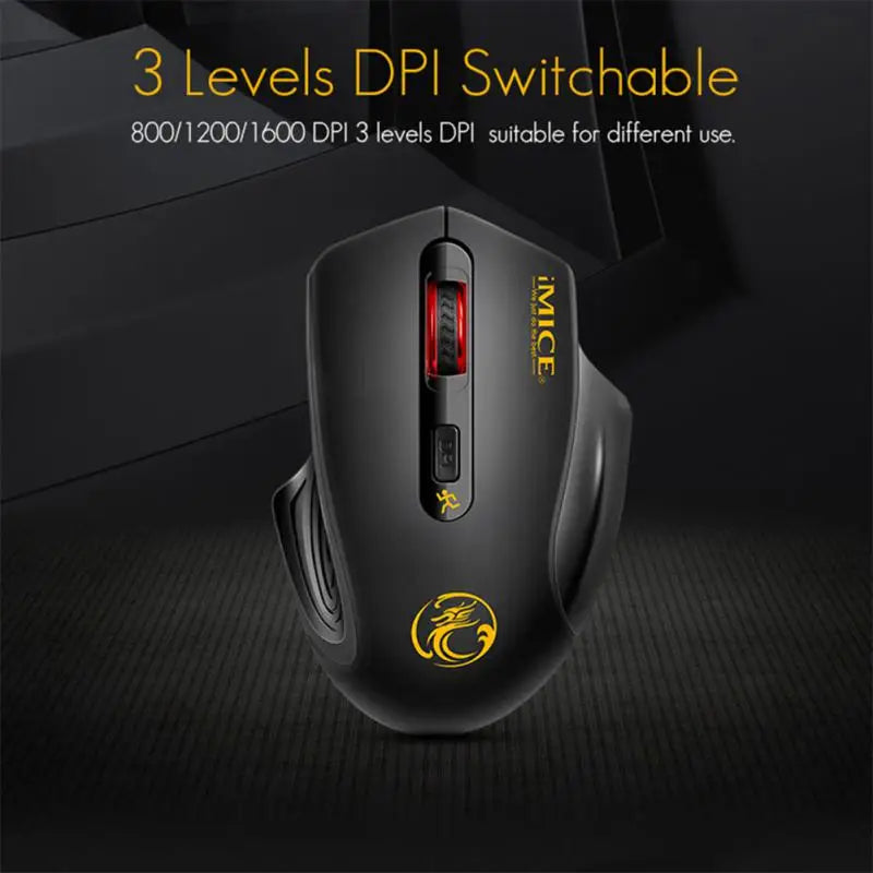 Wireless Mouse Rechargeable Gamer Gaming Mouse Computer Ergonomic Mause With Backlight RGB Silent Mice For Laptop PC